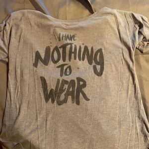 Kids large gray T-shirt